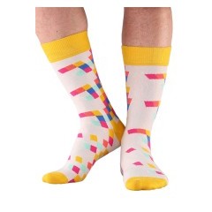       Prémium design zokni - Tetris Férfi zokni, fehérnemű
